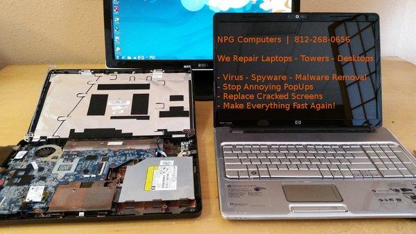 We repair Laptops, Towers, Desktops and Tablets. What can we do for you?