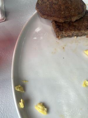 Starwood cafe -Hair found on my sausage  2 by 4 breakfast  Staff seem annoyed when I wanted my eggs runny.