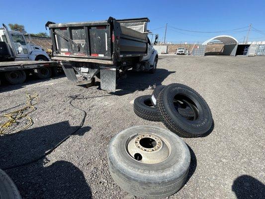 Road side tire repair