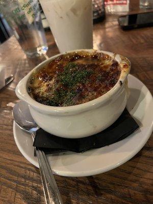 Guiness french onion soup