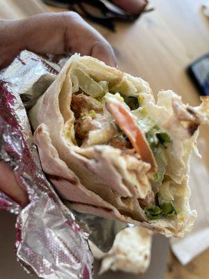 Chicken Shawarma wrap