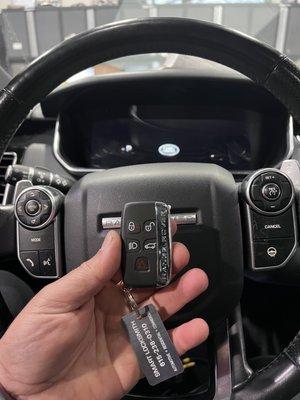 2016 Land Rover new key made