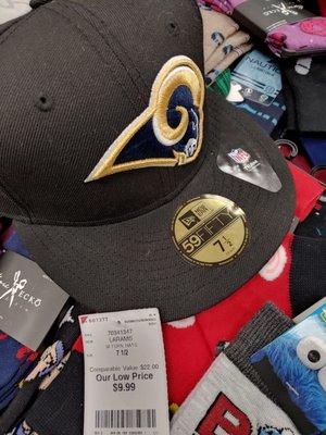 Why can't they sell Niners fitted cap here?