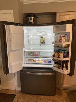 New GE Profile refrigerator