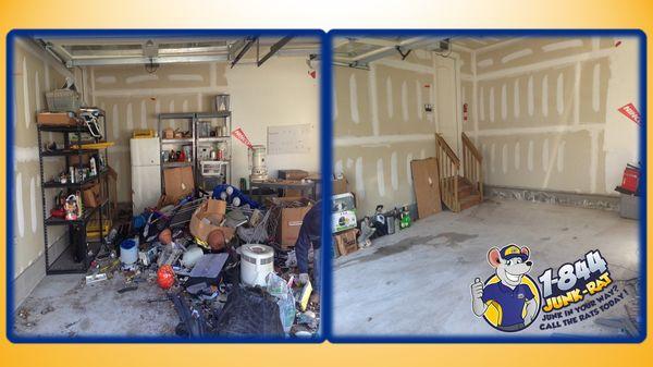 Garage Clean Out - Before & After!