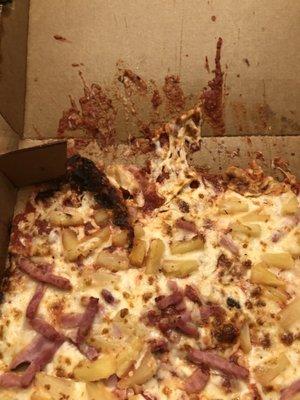 Pizza splattered :(