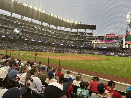 View of the field