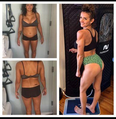 Results are not the focus but dang! We love to see people get in the best shape of their life!