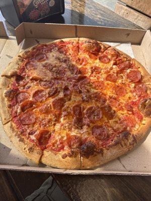 Large pepperoni