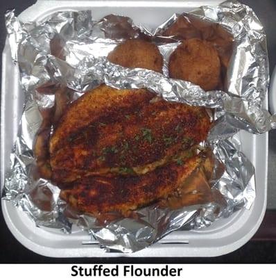 Stuffed Flounder to-go  2-6-15