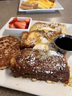 Cinnamon roll French toast