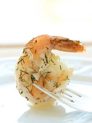 Marinated Georgia White Shrimp with Fresh Dill