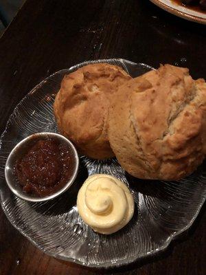 Biscuits with house made jam