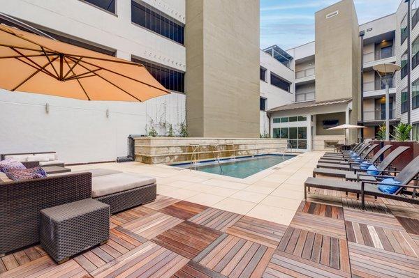 Pool Courtyard