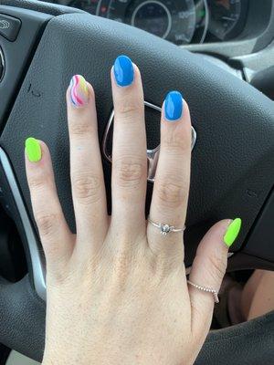 Gel manicure