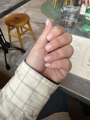 French gel manicure