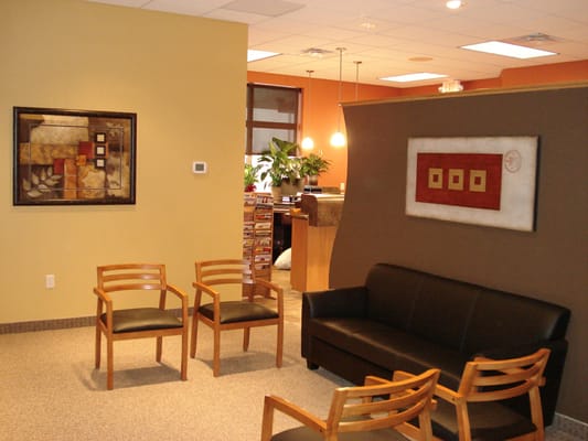 Patient lounge at 360 Chiropractic