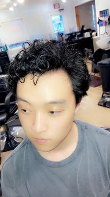 Men's perm