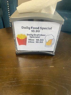 Daily special