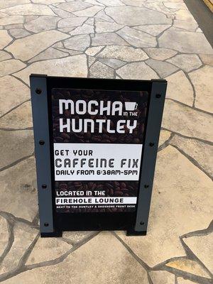 Mocha in the Huntley