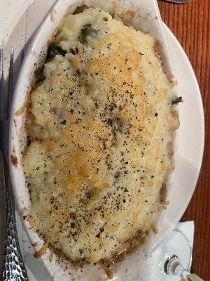 Their short rib shepherd pie. I actually couldn't wait for summer to end so it was back on the menu. Comfort food at its best.