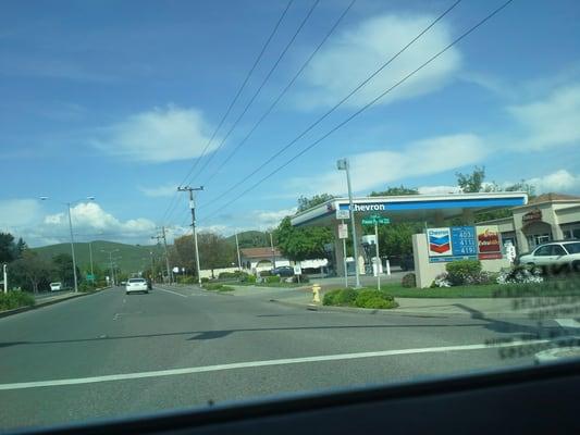 Chevron Gas Station, Fremont, CA.