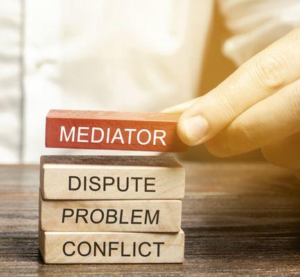 Using mediation to resolve disputes.