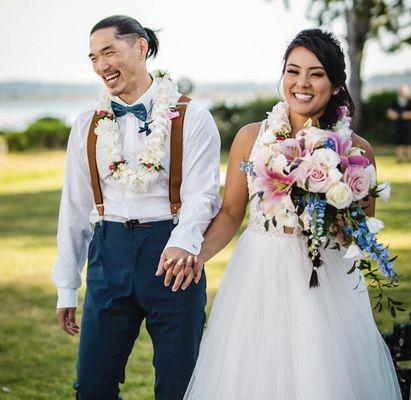 Healed, microbladed brows for this gorgeous bride!