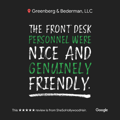 5-Star review of Greenberg & Bederman