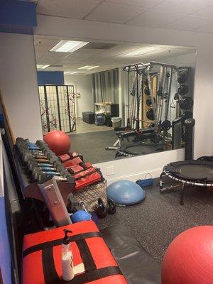 Fitness and rehab gym