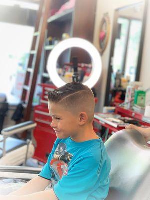 Love our San dimas kiddos. Haircut by: lydia