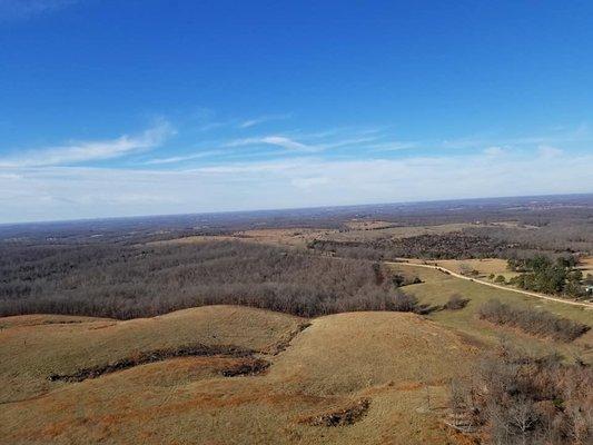 View from tower in Thayer, MO.