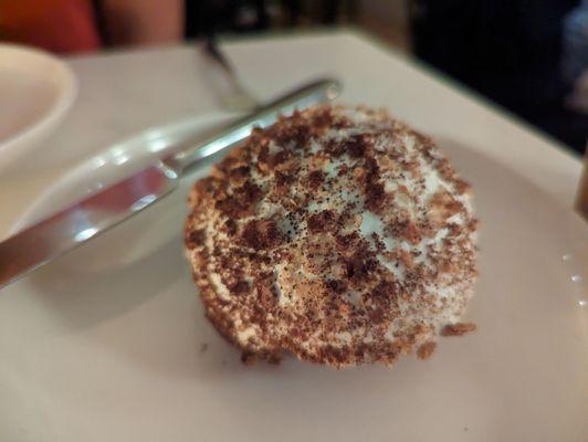 Chocolate cream puff