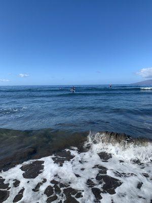 Surfing lessons