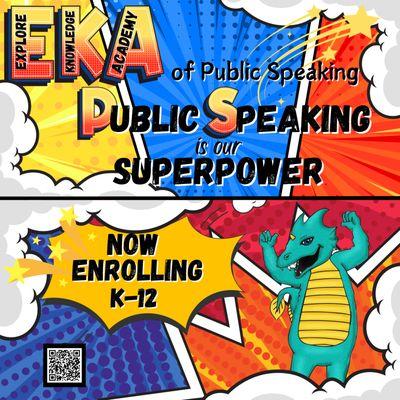 Established in 2004, EKAPS emphasizes public speaking in our K-12 curriculum.