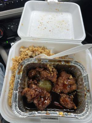 General Tso's Chicken Lunch