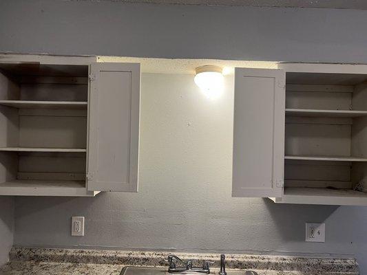 Kitchen cabinets