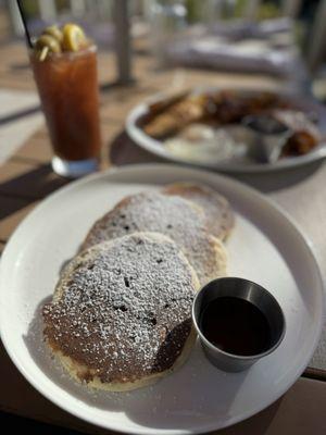 Chocolate chip pancakes