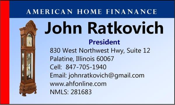 Serving as your Mortgage Broker since 1986!