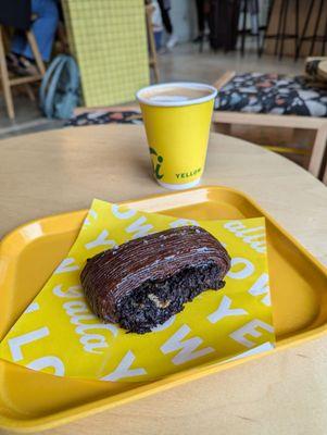 Chocolate halva pan suisse & baklava mocha