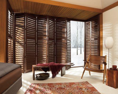 Bi-Fold Plantation Shutters.