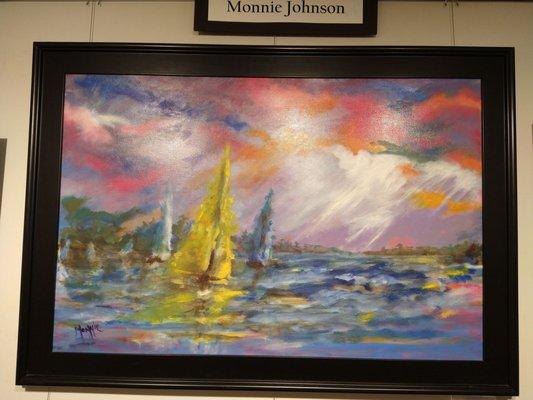 Monnie Johnson's "Coastal Storm"