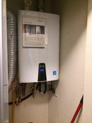 Another Navien Tankless install.