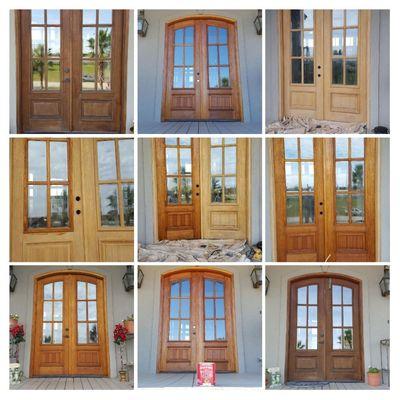 Front Door Refinishing