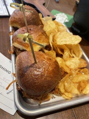 The sliders were amazing!