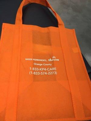 Free tote!