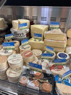 Various cheeses