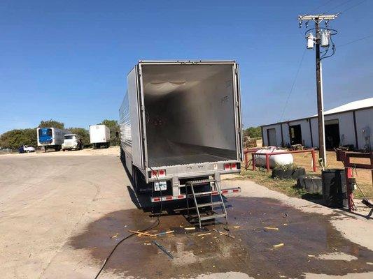 Trailer Wash Outs