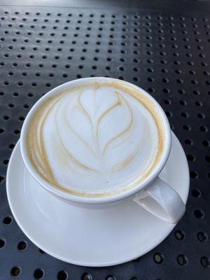 Gorgeous latte presentation