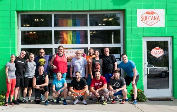 After "The 49", a workout we held in honor of the victims of the Pulse Shooting